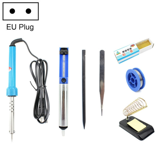 JIAFA JF-8123 Soldering Iron Tool Set, 8 in 1, 60W, 220V. Essential kit for electronics repairs, home and garden tasks, featuring multiple soldering tools.